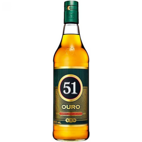 Cachaça 51 Ouro 965ml