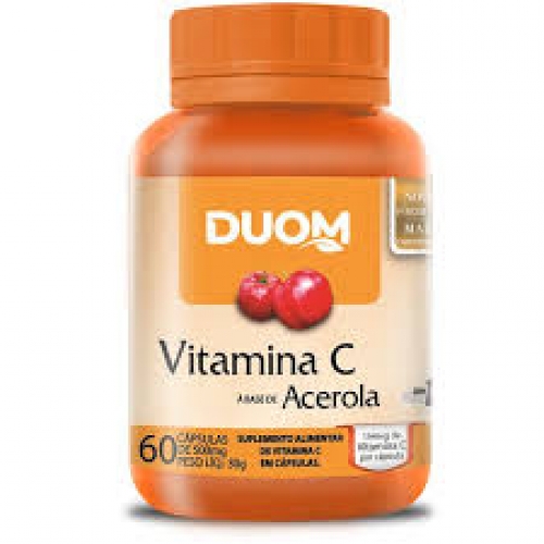 Vitamina C (1 ao dia) 60caps Duom