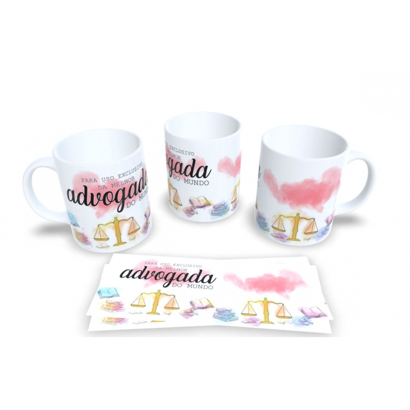 Caneca Personalizada Advogada (01)