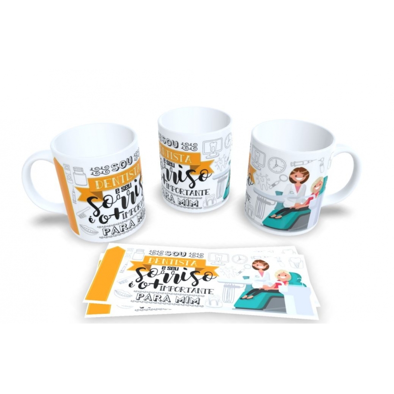 Caneca Personalizada Dentista (01)