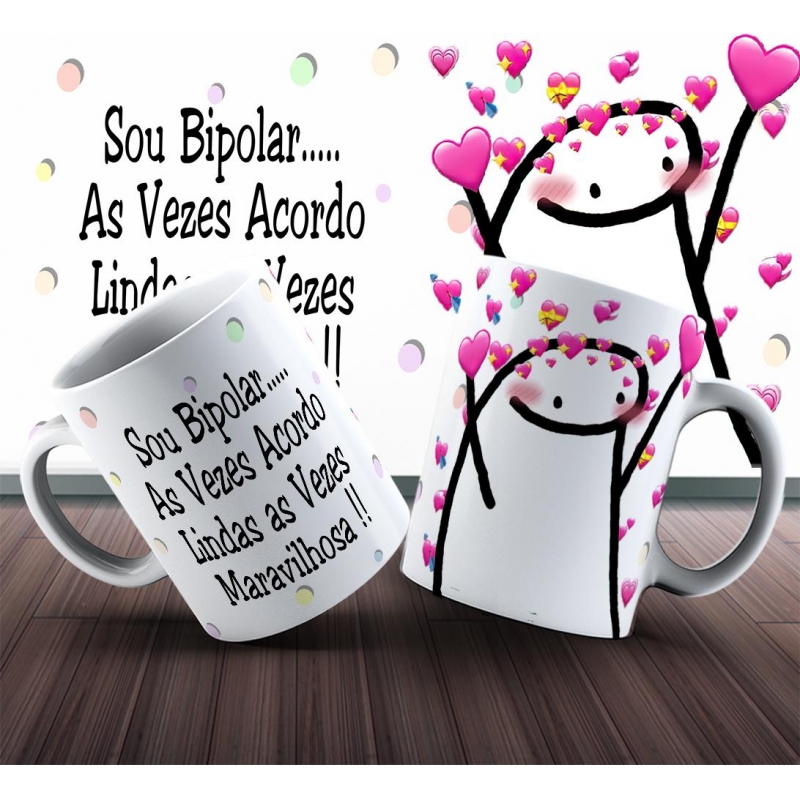 Caneca Personalizada Flork Bipolar