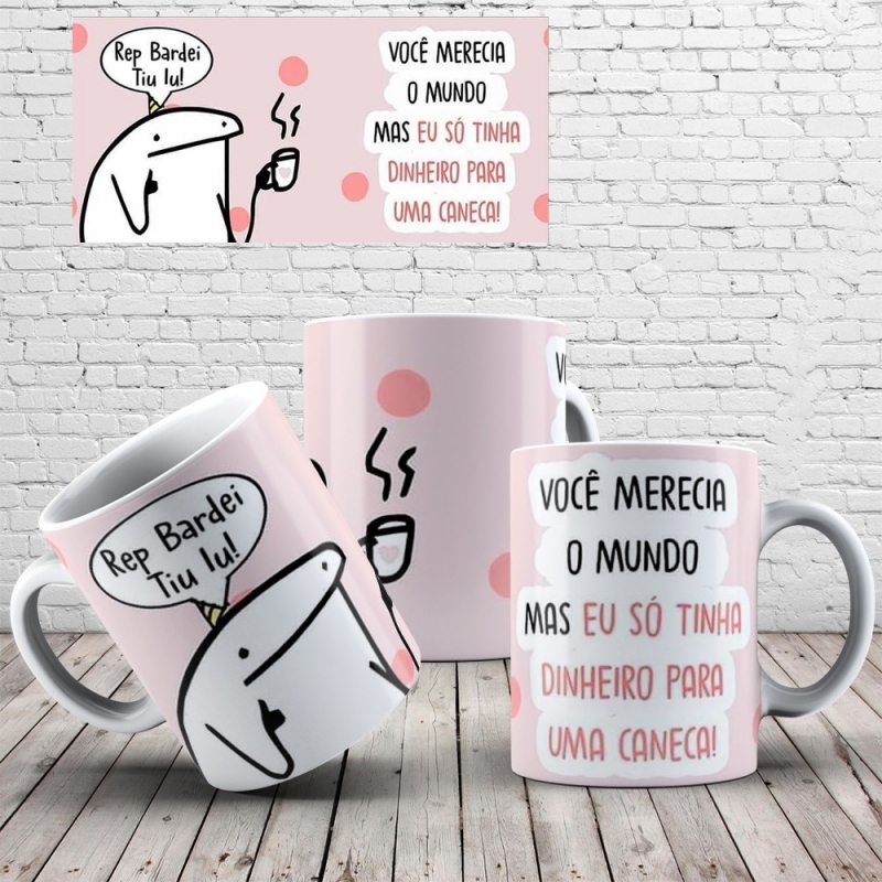 Caneca Personalizada Flork Rep Bardei Tiu Lu