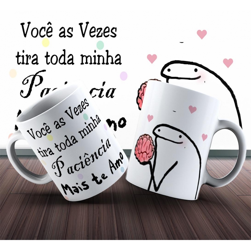 Caneca Personalizada Flork Paciência