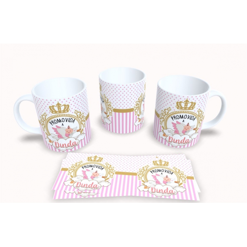 Caneca Personalizada Dindo e Dinda (08)