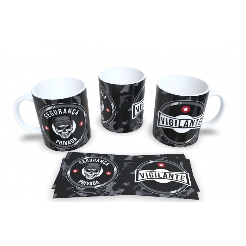 Caneca Personalizada Vigilante (01)