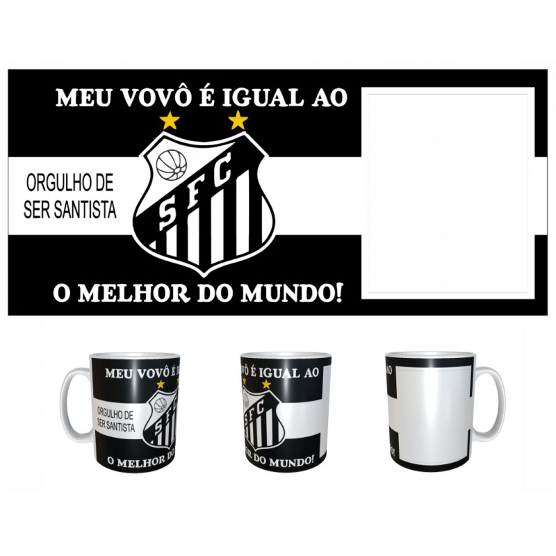 Caneca Personalizada Santos (05)