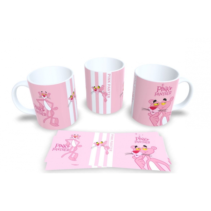 Caneca Personalizada Pantera Cor de Rosa (01)