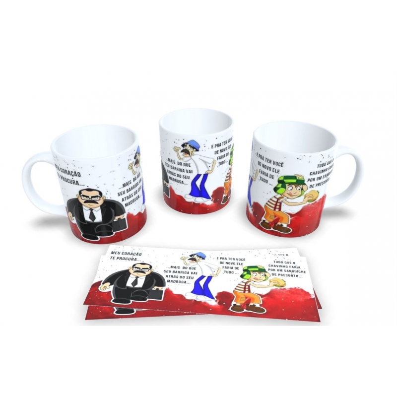 Caneca Personalizada A Turma Do Chaves (07)