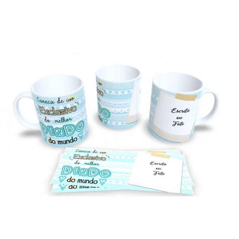 Caneca Personalizada Dindo e Dinda (28)