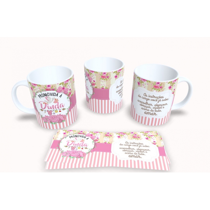 Caneca Personalizada Dindo e Dinda (05)