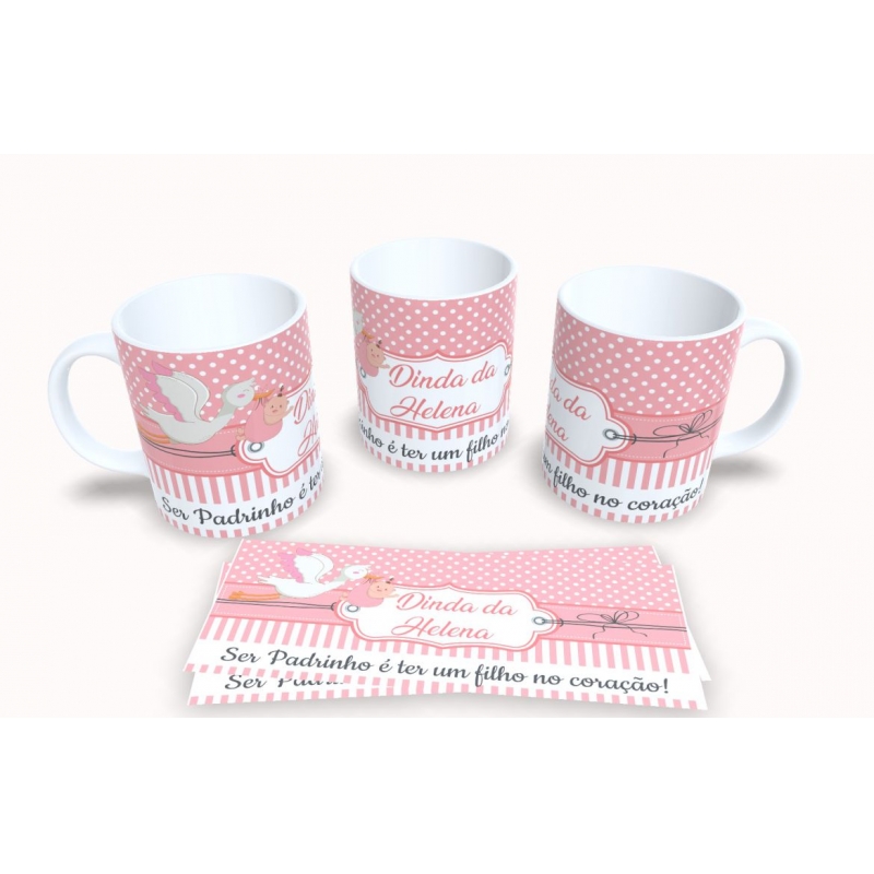 Caneca Personalizada Dindo e Dinda (06)