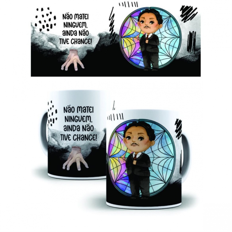 Caneca Personalizada Wandinha (13)