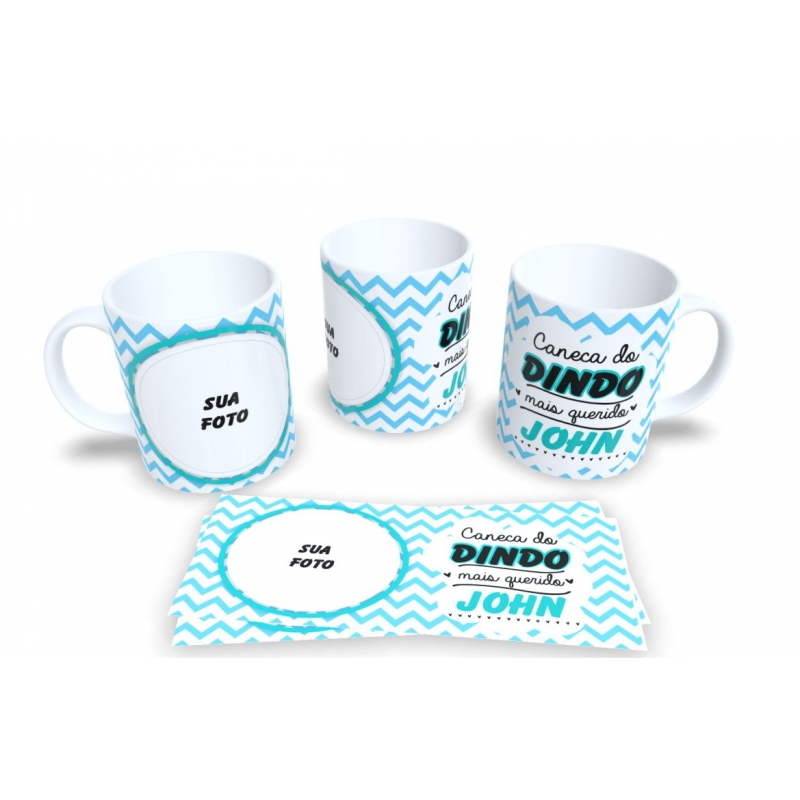 Caneca Personalizada Dindo e Dinda (17)