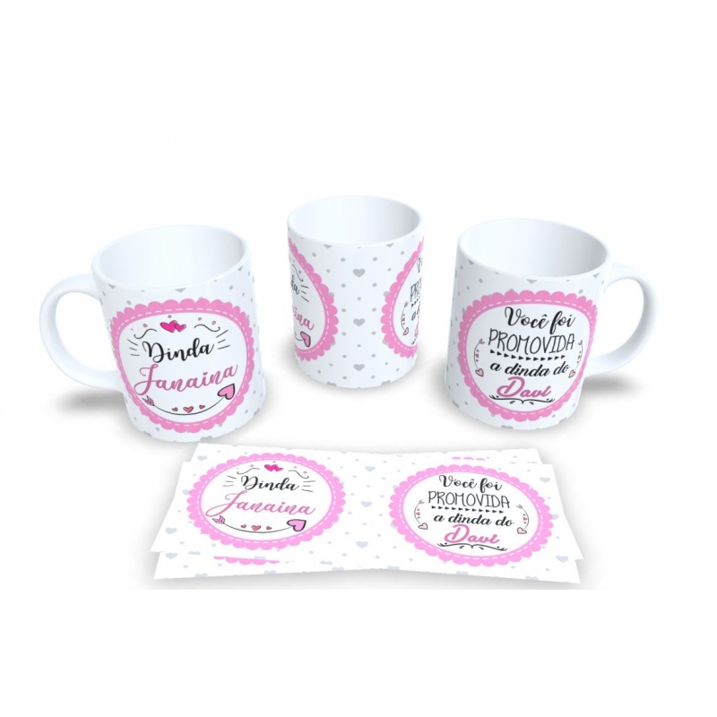 Caneca Personalizada Dindo e Dinda (19)