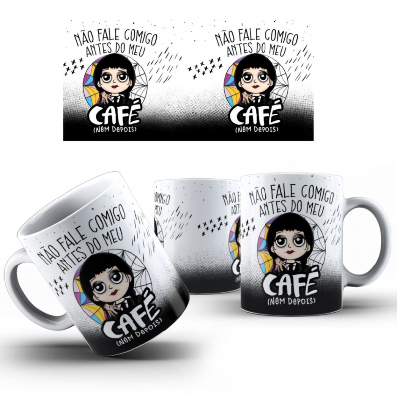 Caneca Personalizada Wandinha (17)