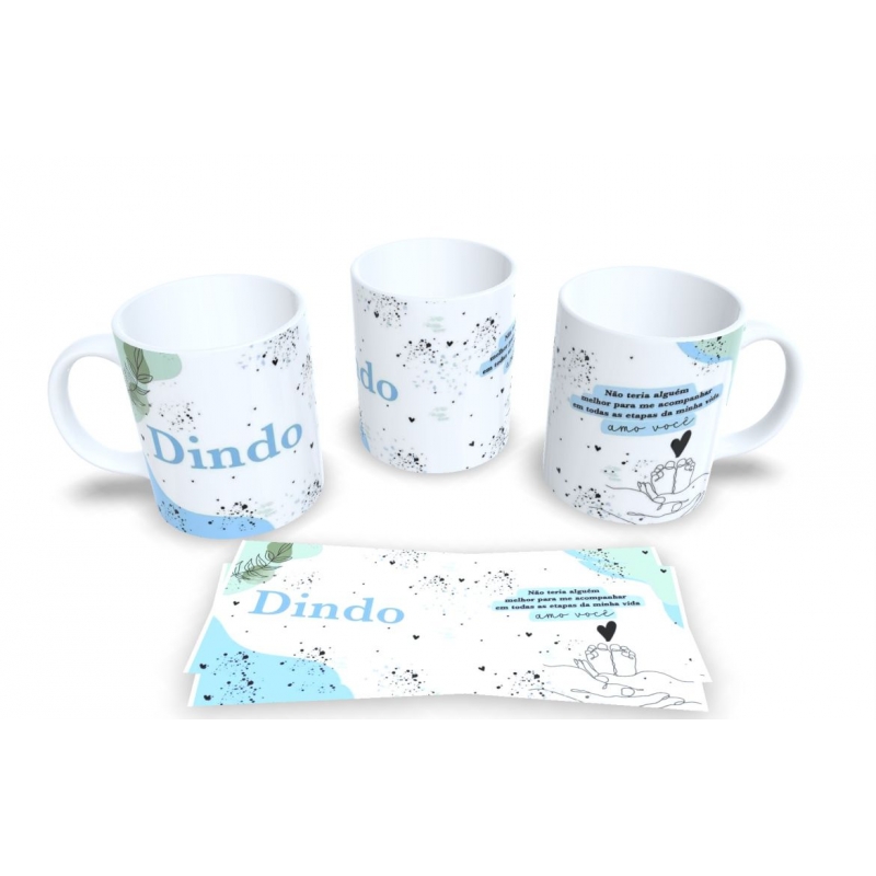 Caneca Personalizada Dindo e Dinda (34)