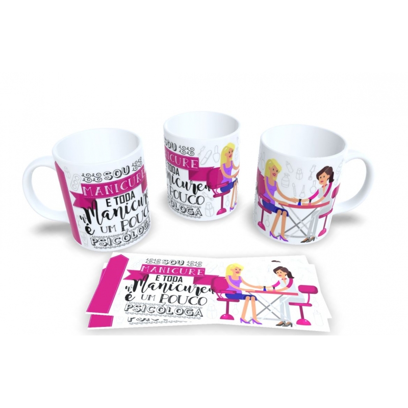 Caneca Personalizada Manicure (01)