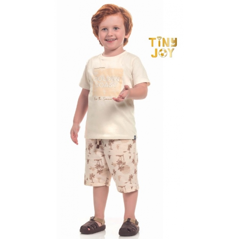 CONJUNTO MASCULINO GOLDEN COAST TINY JOY 4 AO 6