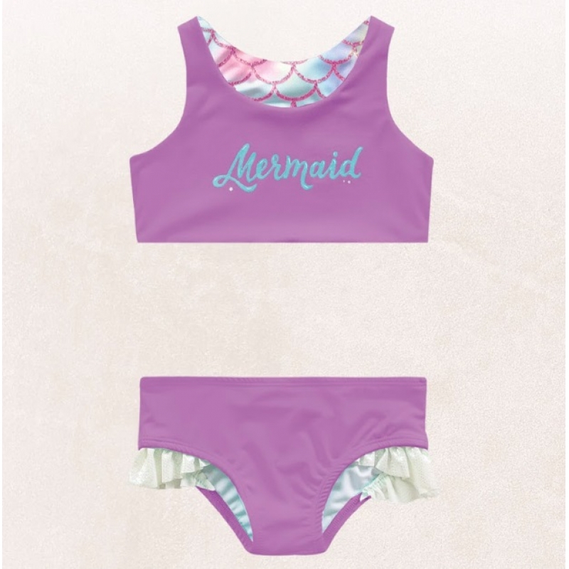 BIQUINI FEMININO MERMAID ROXO FAKINI 1 AO 3