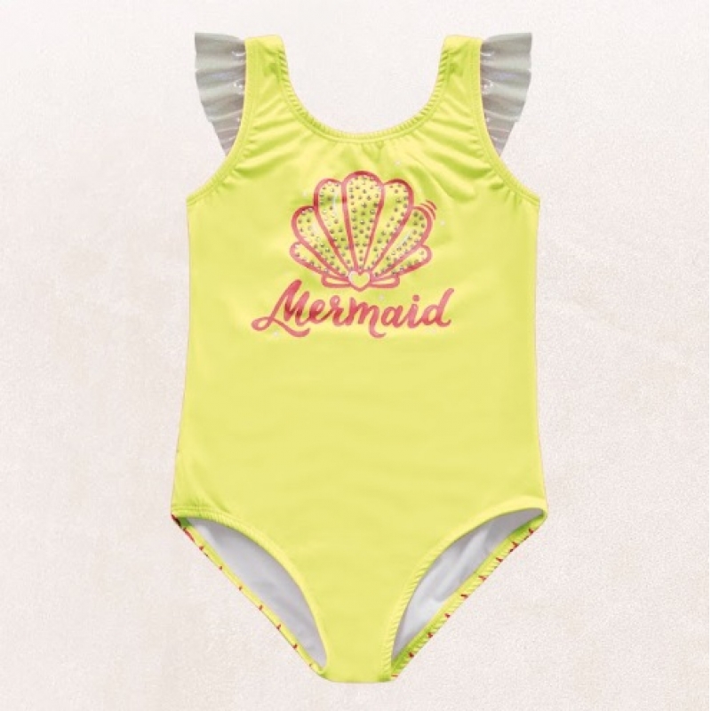 MAIO MERMAID AMARELO FLUOR FAKINI 4 AO 10