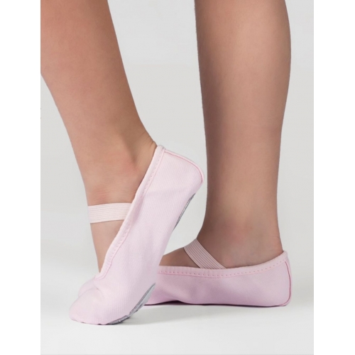 SAPATILHA BALLET LONA ROSA