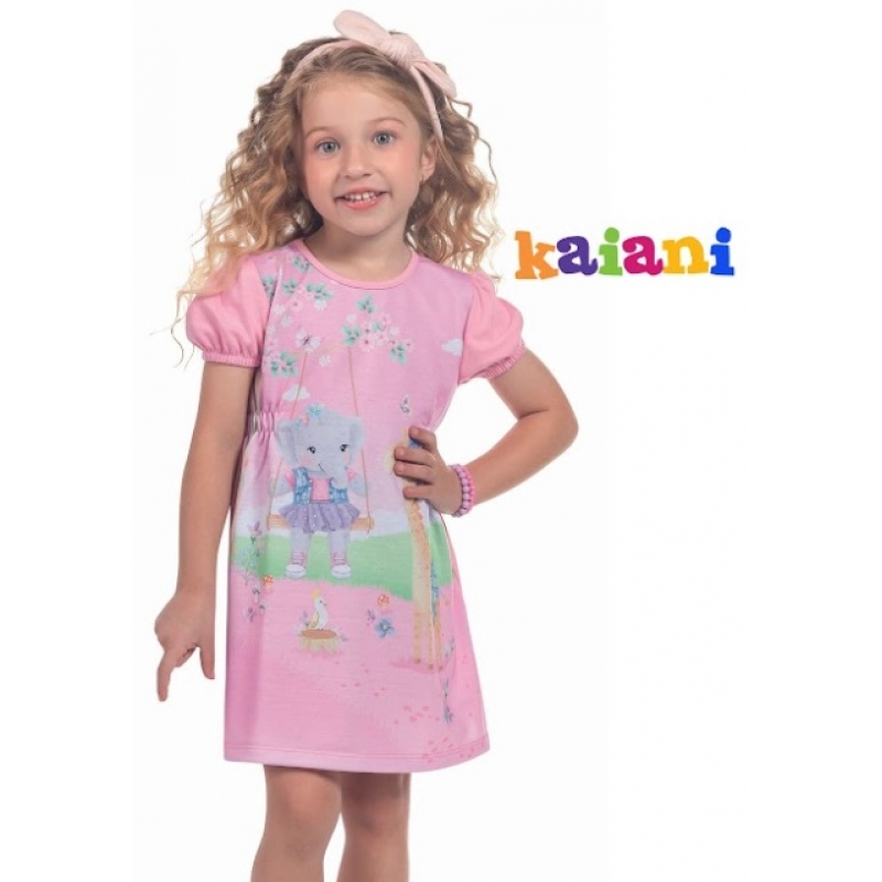 VESTIDO ANIMAIS KAIANI 2 AO 3