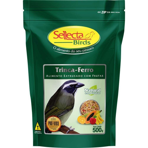 Sellecta trinca ferro natural com frutas 500g