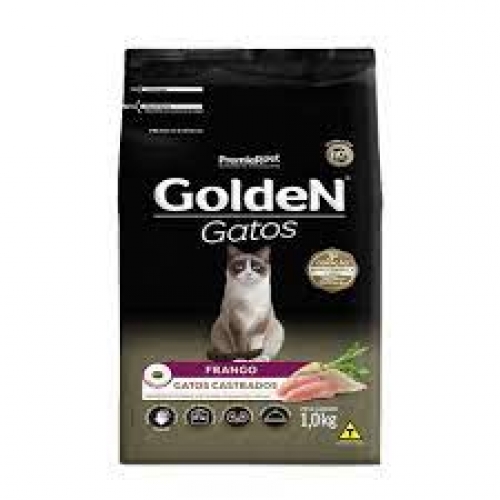 GOLDEN GATOS Castrados sabor  FRANGO 1kg