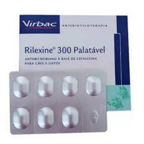 Rilexine Cefalexina 300mg display com 7 comprimidos