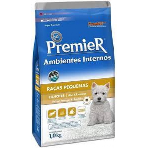 PREMIER CÂES ambientes internos raças pequenas filhotes 1kg