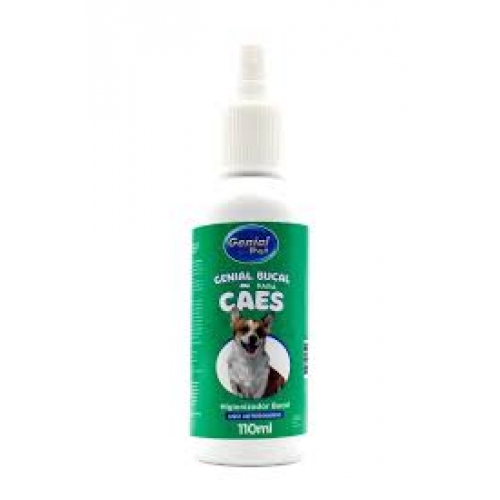 higienizador bucal genial pet 110ml