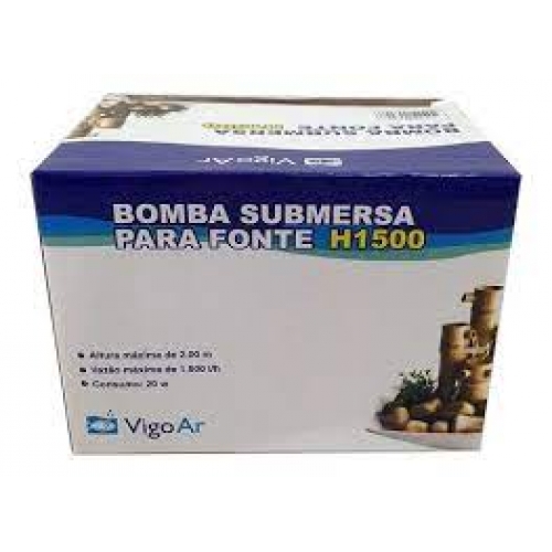 BOMBA SUBMERSA PARA FONTE H1500 127V