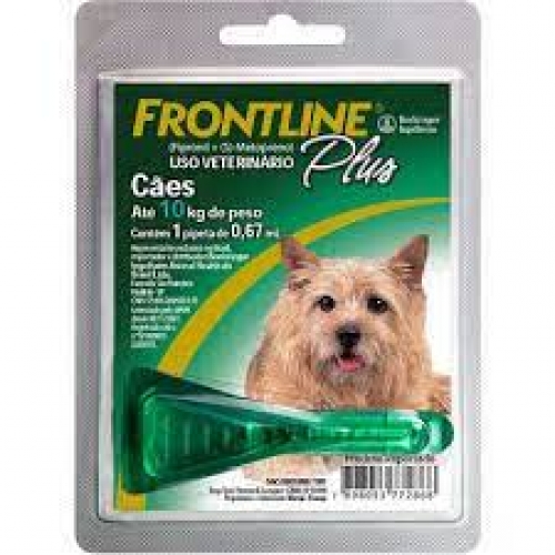 FRONTLINE CÃES 1 a 10kg PLUS P