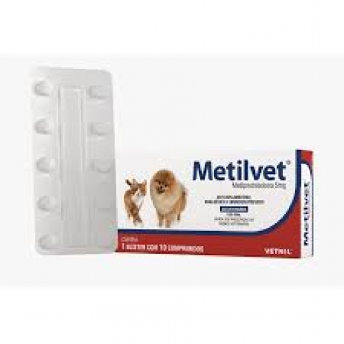 metilvet 5mg 10comprimidos