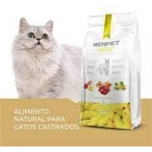 menpet natural gatos castrados 2.5kg