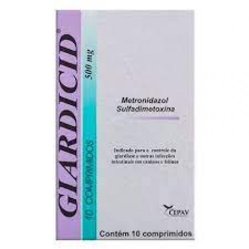GIARDICID 500mg 10 comprimidos