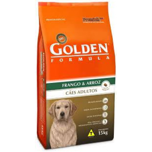 GOLDEN CÃES ADULTOS FRANGO E ARROZ 15kg