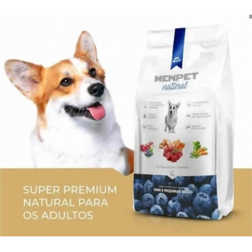 menpet natural caes adulto 3kg