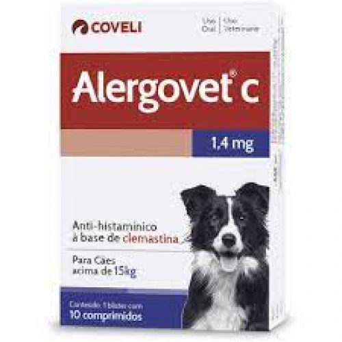 ALERGOVET C 1,4 mg 10comprimidos