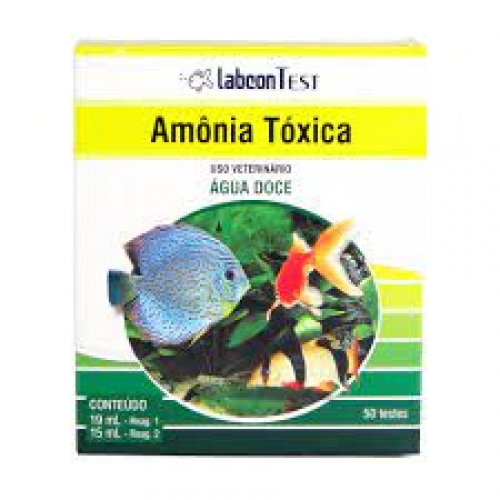 teste amonia toxica agua doce 50testes