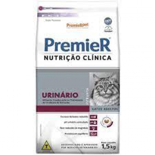 PREMIER nutrição Clínica  GATOS URINARIO 1.5 kg