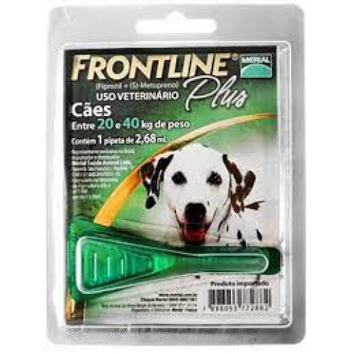 FRONTLINE CÃES 20 A 40KG PLUS G