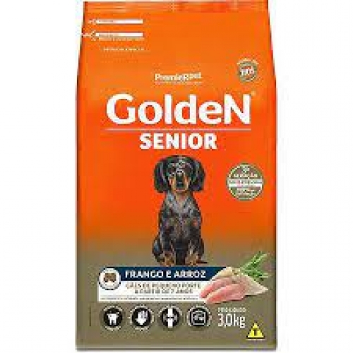 GOLDEN CÃES pequeno porte  SENIOR  3kg