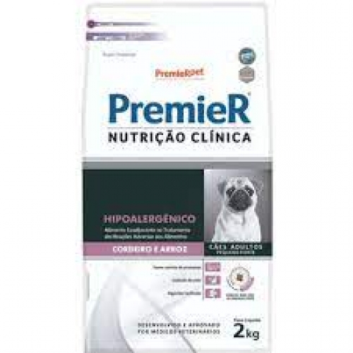 PremieR Nutrição Clínica Hipoalergênico Cordeiro e Arroz Cãe