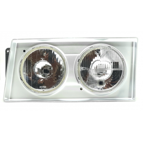 FAROL H1 MOLDURA CINZA - VW TRUCK L/E