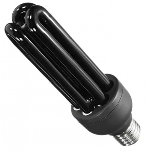 LAMPADA FLUOR ESPIRAL 26W NEGRA 127V