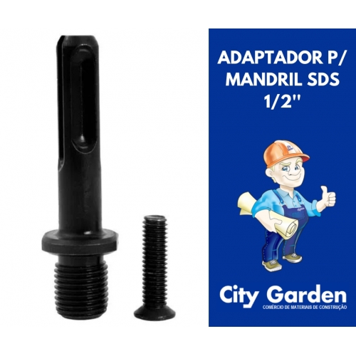 ADAPTADOR P/ MANDRIL SDS 1/2