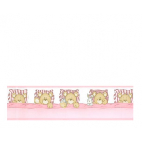 PAPEL DE PAREDE FAIXA DE URSO 8518 0,53X10MTS REF