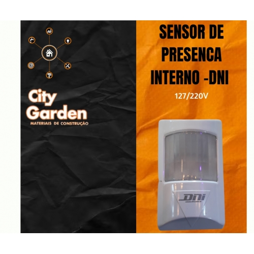 SENSOR DE PRESENCA INTERNO -DNI 127/220V