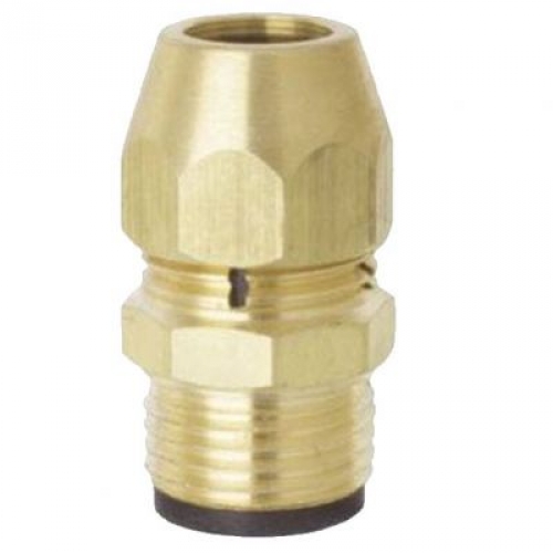 ADAPTADOR PARA GAS 1/2 BSP(M) X TM 3/8 (F) BLISTER COM 12 PECAS